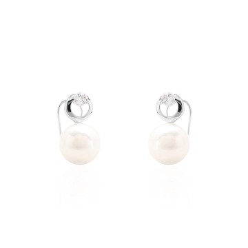 18KT WHITE GOLD  EARRINGS...