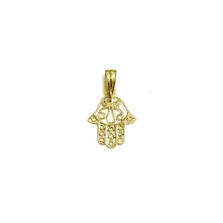 Colgante corazón oro 18 kt co584