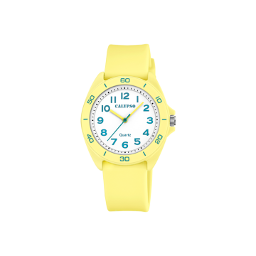 Reloj  color amarillo...