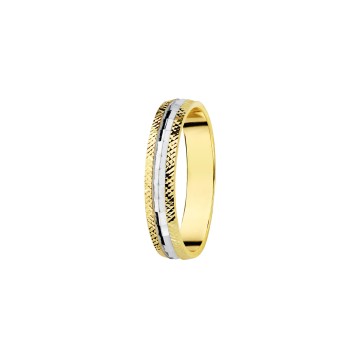 9 kt gold wedding ring...