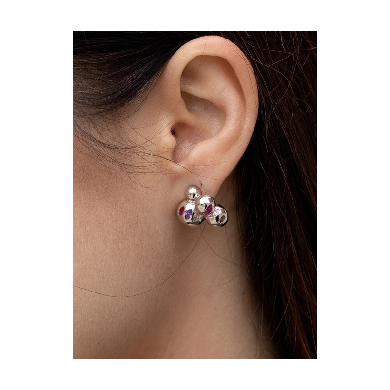 Pendientes en plata con...