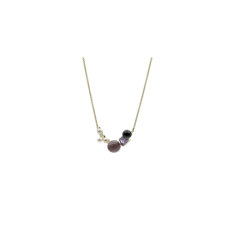 SIlver necklace Lineargent...