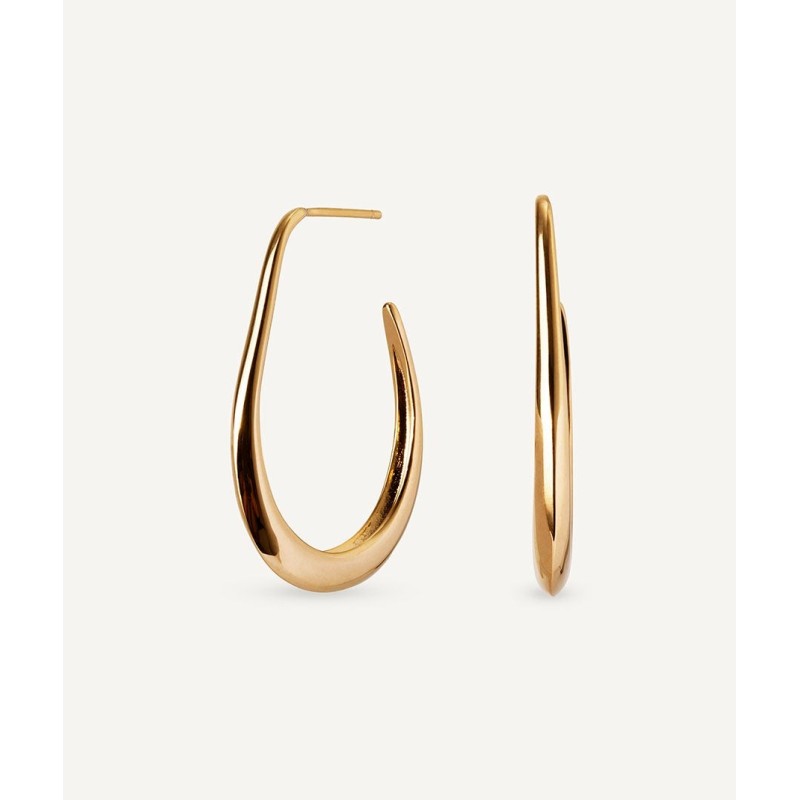 Gold plated  hoops Vidal y...