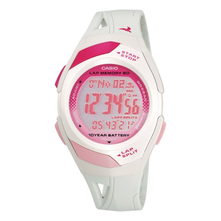 Reloj  Casio digital blanco STR-300-7EG