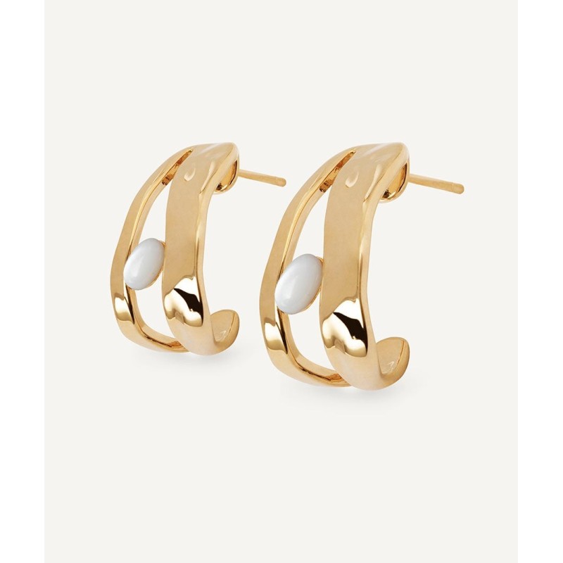 Pendientes con madreperla...