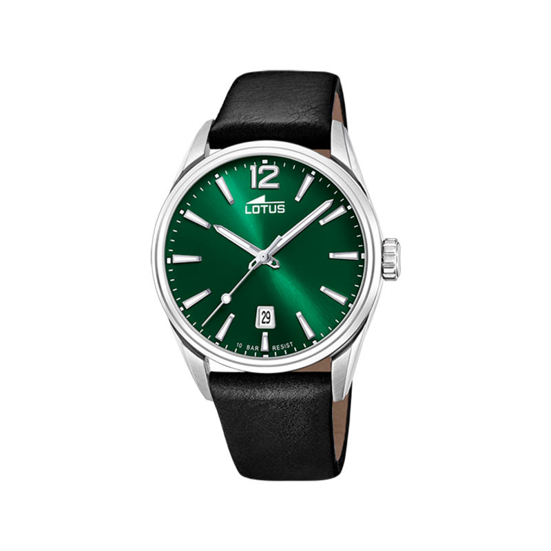 Reloj Lotus esfera verde...
