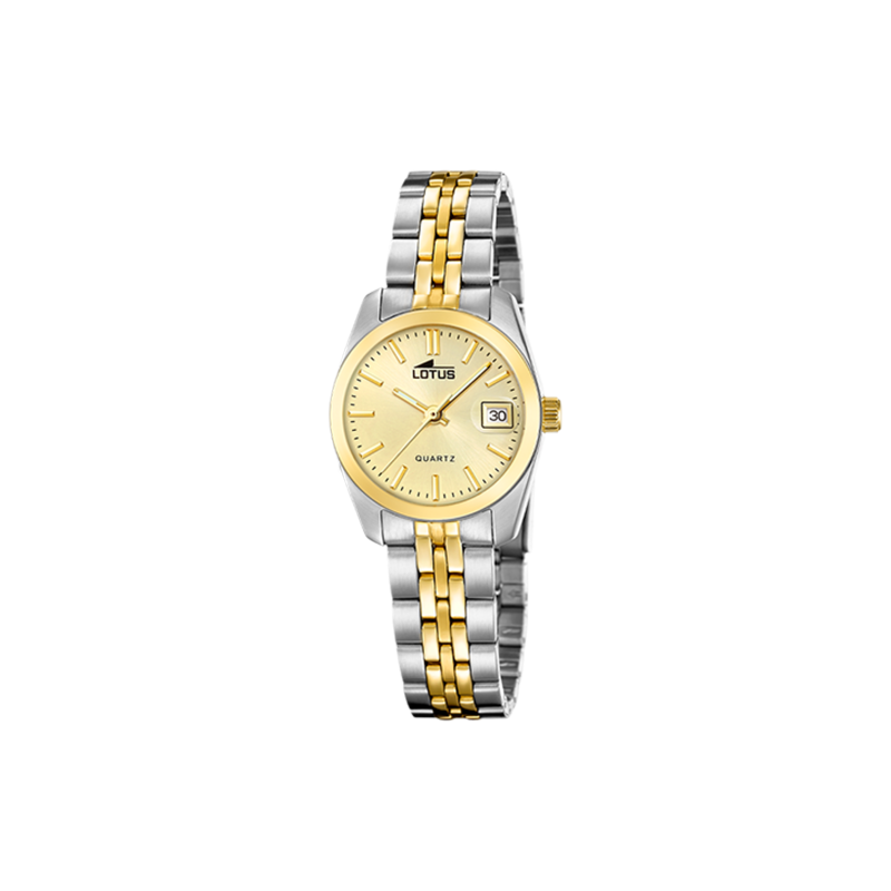 Reloj bicolor para mujer...