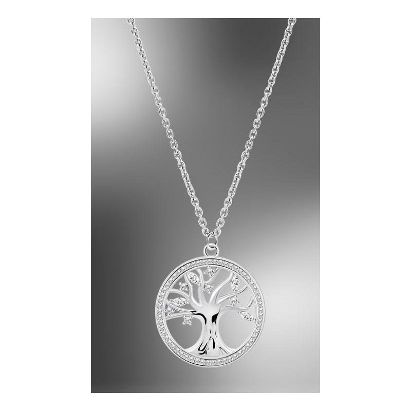 necklace  Lotus silver...