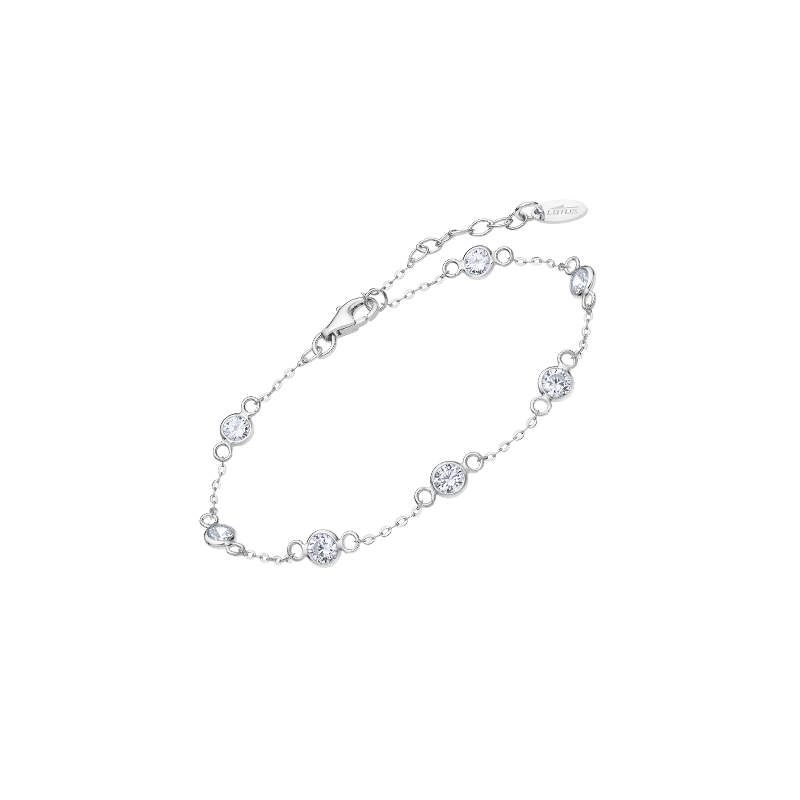 Silver bracelet Lotus...