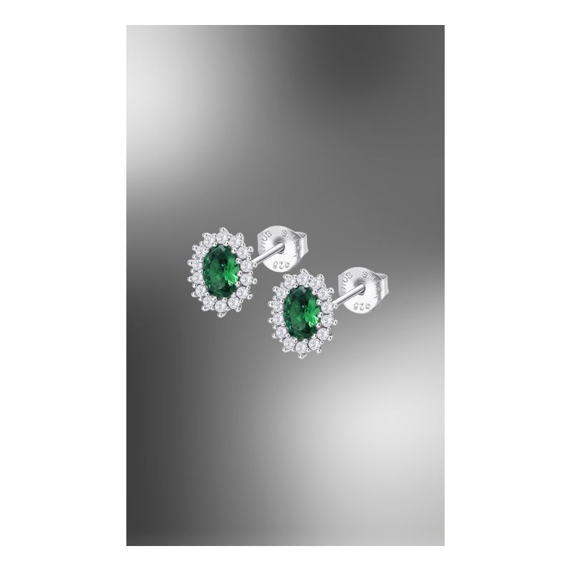 Pendientes en plata y...
