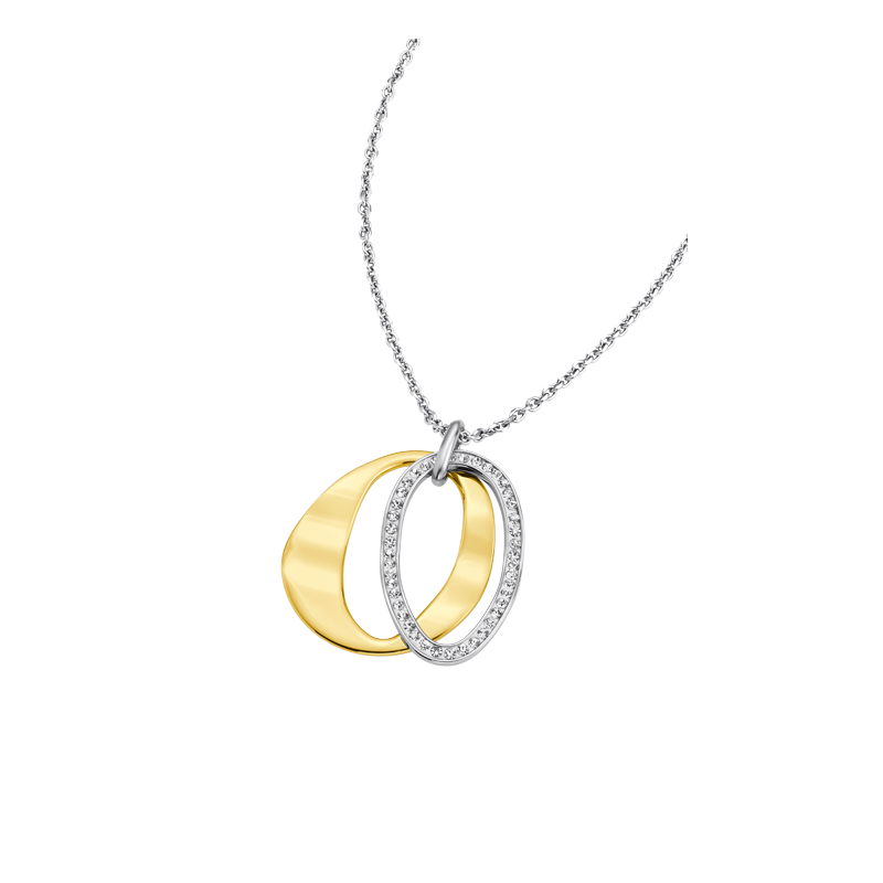 Lotus style long necklace...