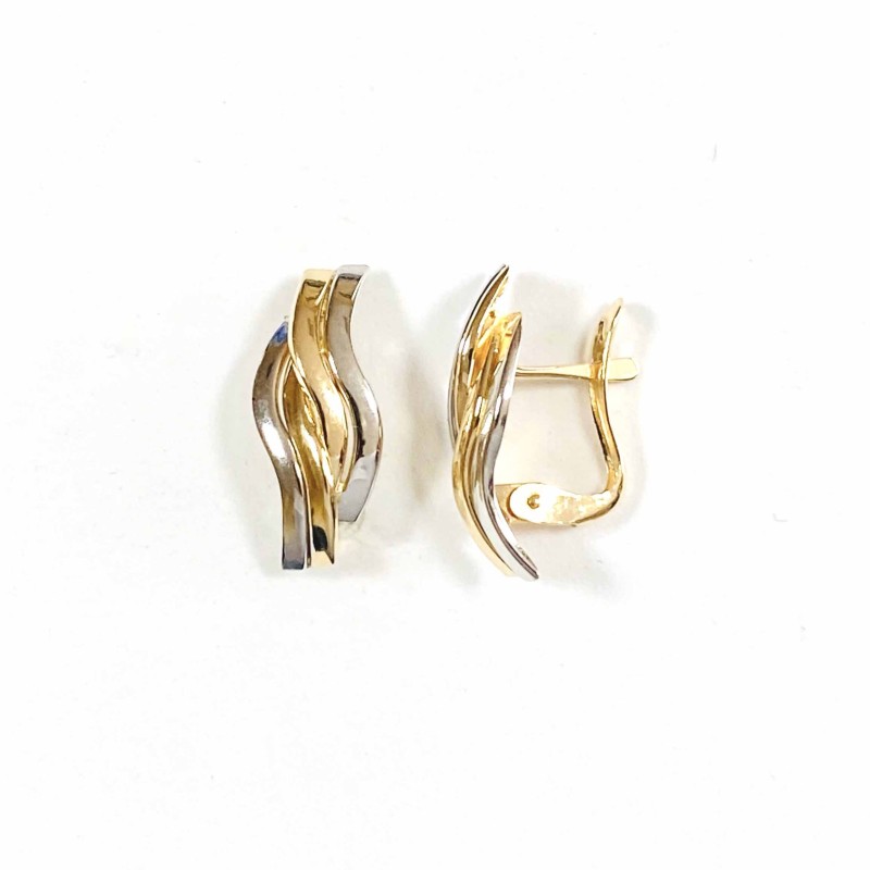 Pendientes en oro 9 kt con...