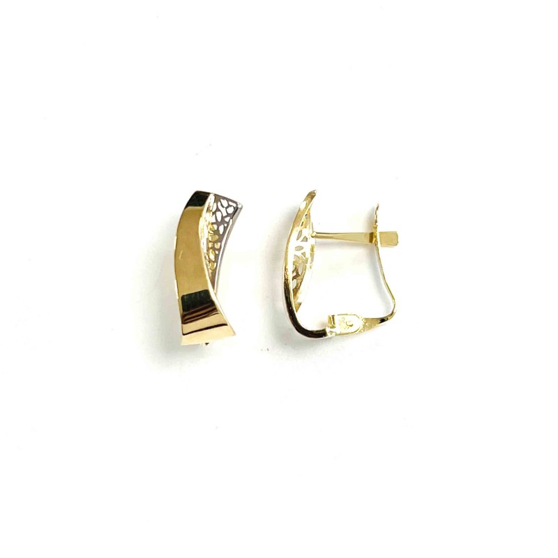 Pendientes en oro 9 kt con...