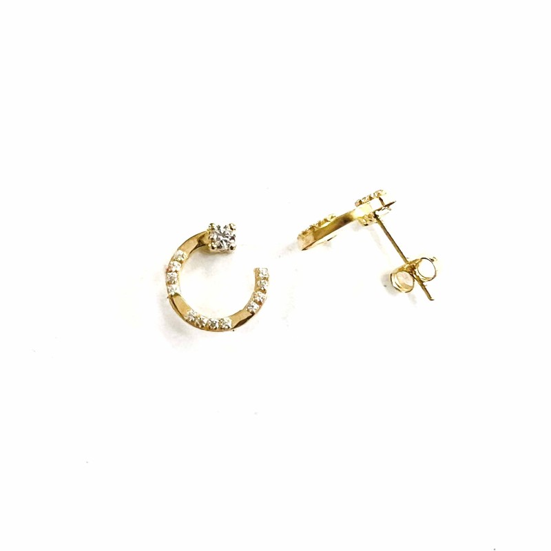 Pendientes en oro 9 kt PE03618