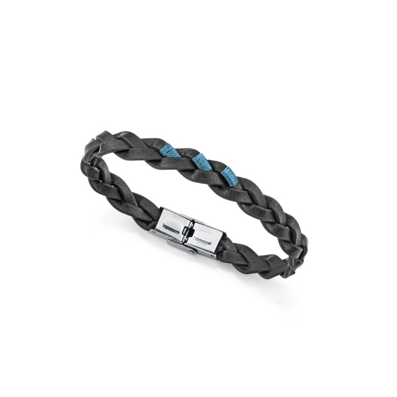 Men's leather bracelet -...
