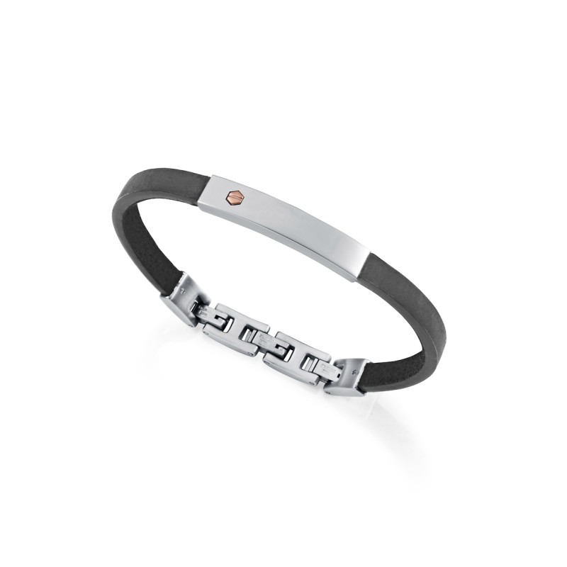 Men's leather bracelet -...
