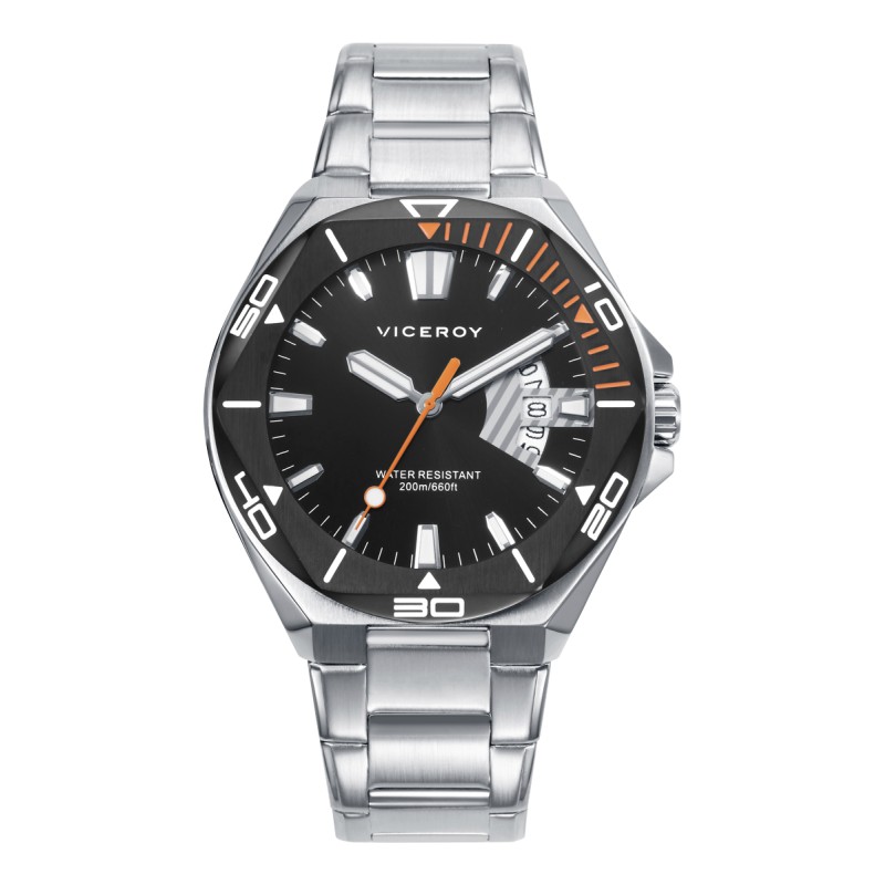 Reloj en acero para hombre...