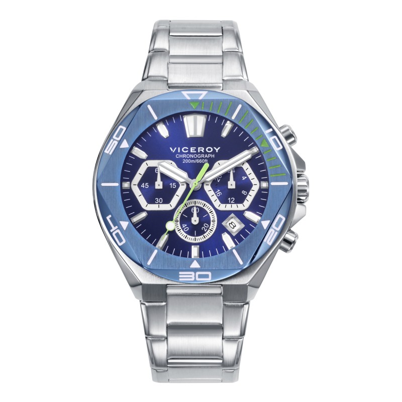 Reloj cronógrafo en acero...