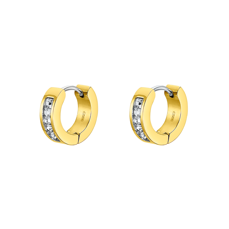 Pendientes unisex de aro...