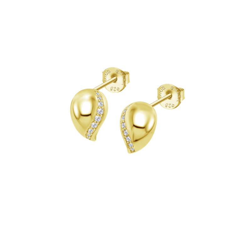 Pendientes en plata chapada...