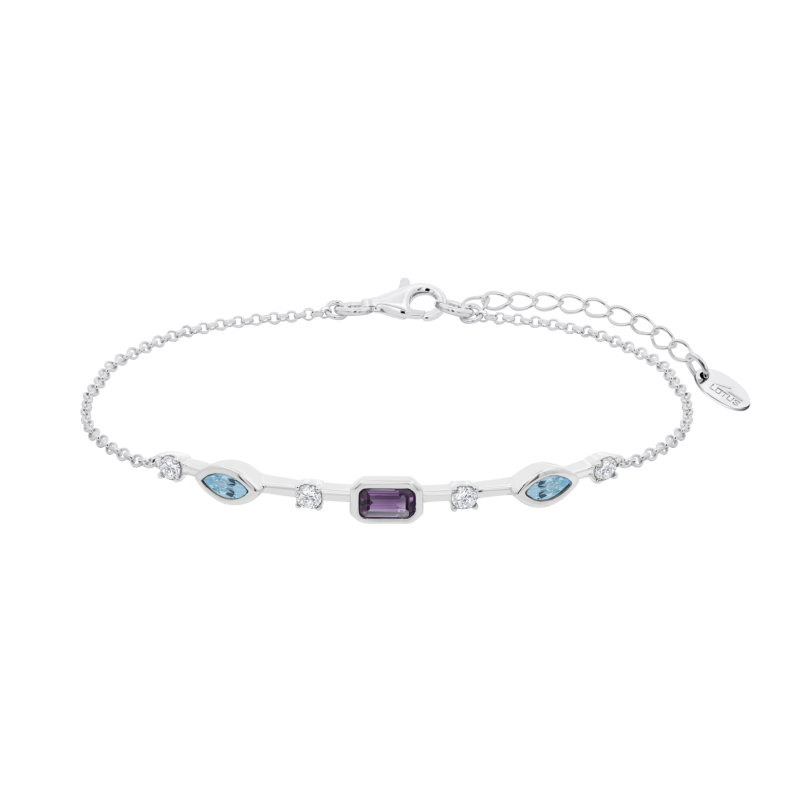 Pulsera en plata - Lotus...