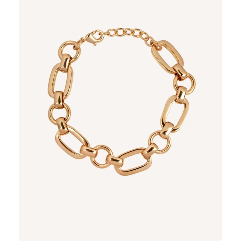 Pulsera chapada en oro -...