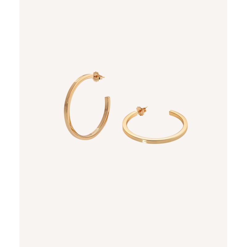 Gold plated Hoops earrings...