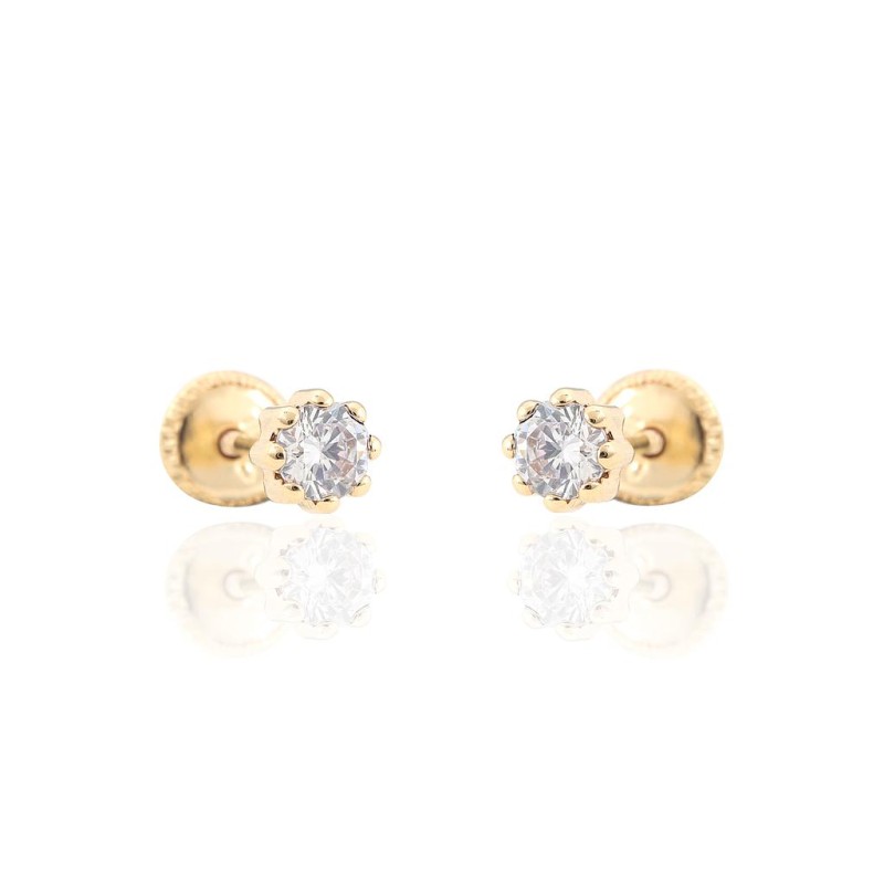 Pendientes de oro amarillo...