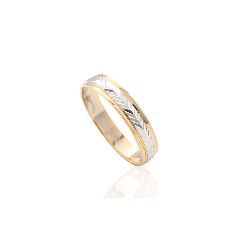 18kt gold Wedding ring 11-7-2S