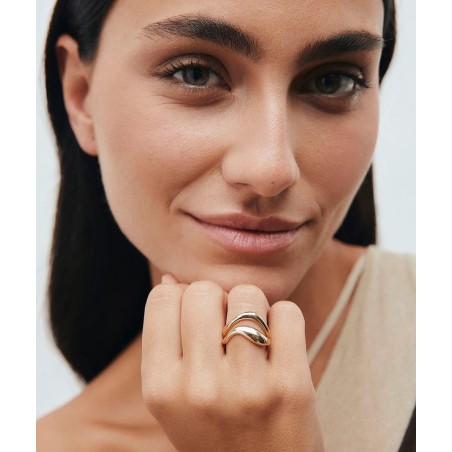 Gold plated ring Vidal y vidal X48095