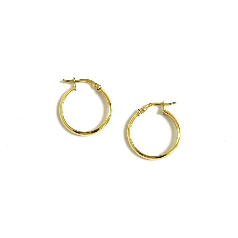 9 kt gold Hoops PE3928/15