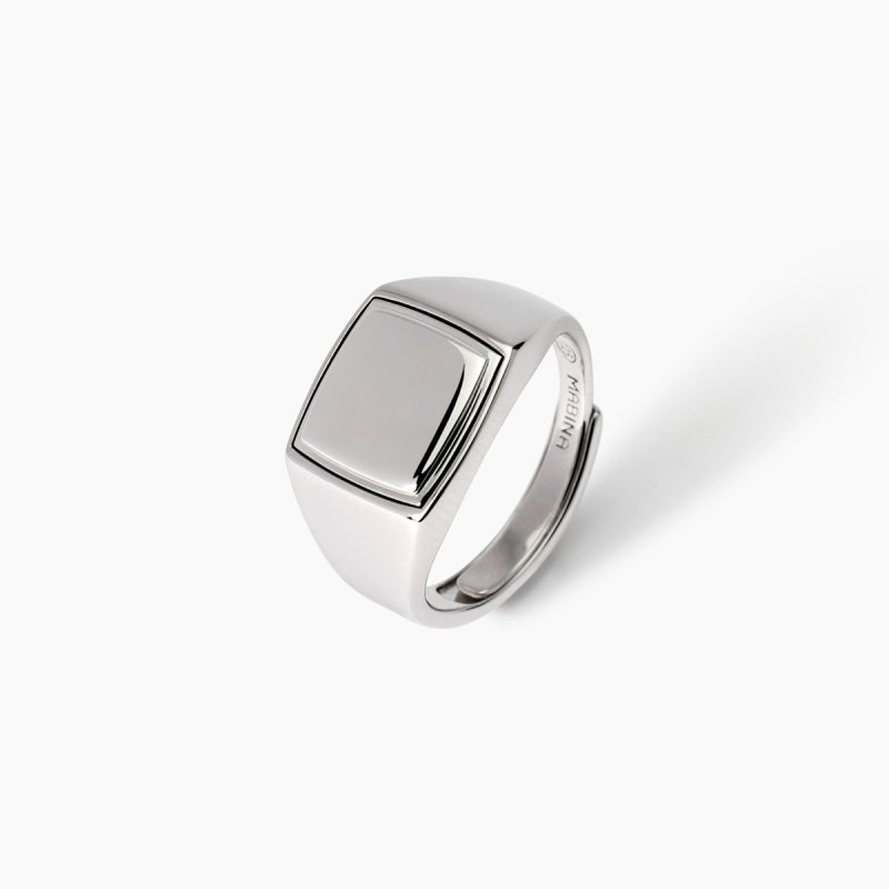 Men's silver ring - Mabina 523447