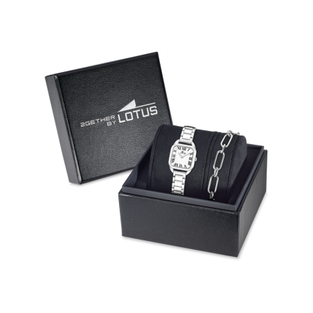 RELOJ LOTUS PARA MUJER 2GETHER 19020/4  CORREA DE ACERO INOXIDABLE