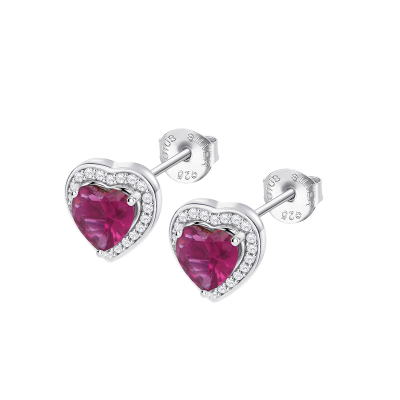 Lotus silver earrings lp3784-4/3