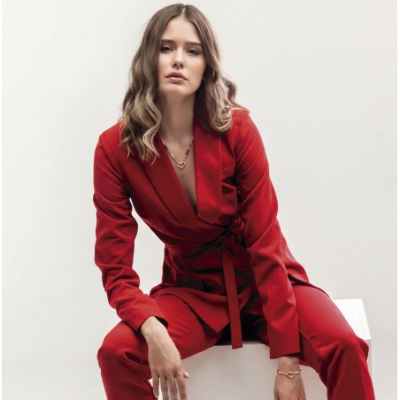 Collar de plata de primera ley con baño de oro - Viceroy 13262C100-94