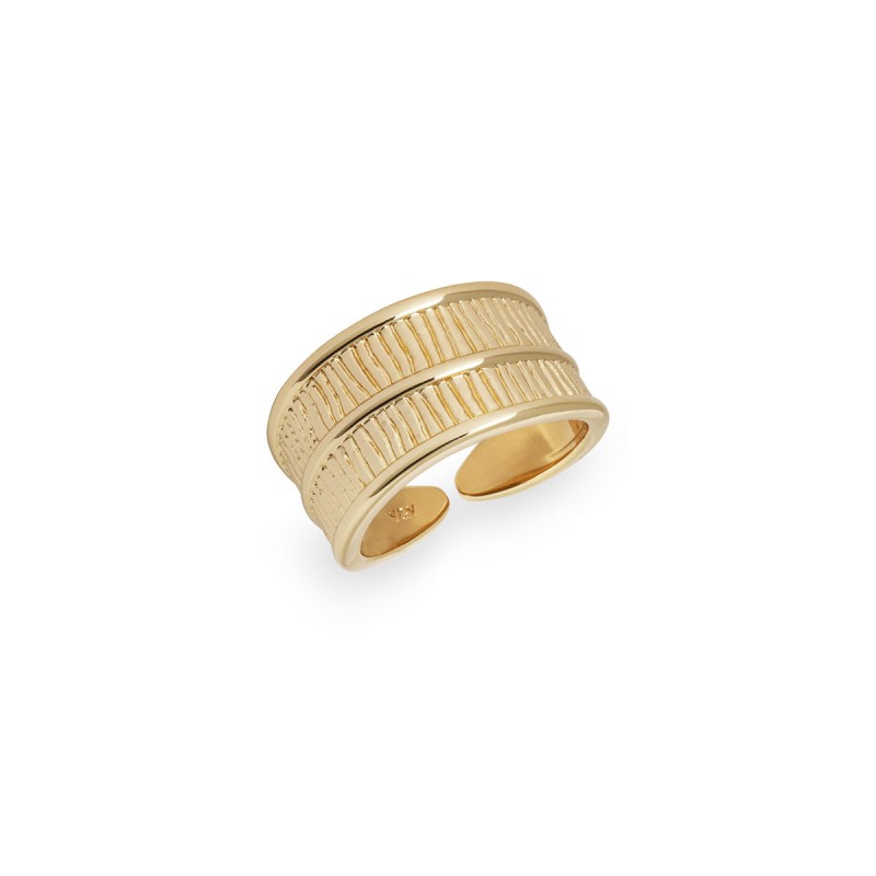 Anillo chapado en oro - Vidal y Vidal X48453