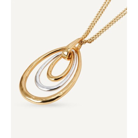 Colgante largo bicolor - vidaly vidal X4770460