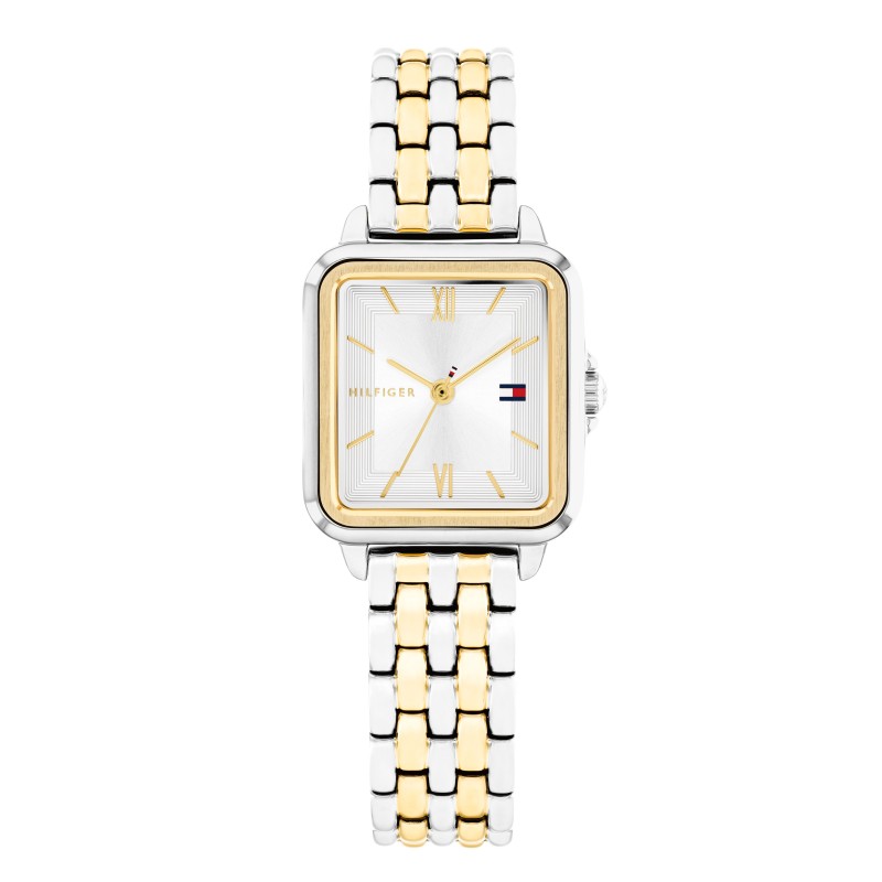 Reloj cuadrado bicolor para mujer Tommy Hilfiger 1782861