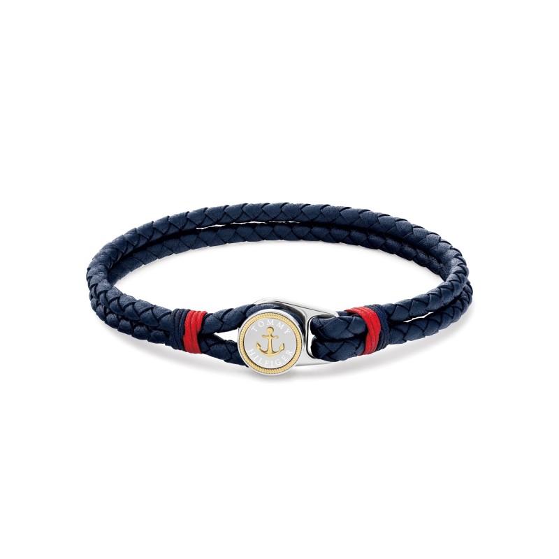 Pulsera de piel trenzada Tommy Hilfiger 2790691