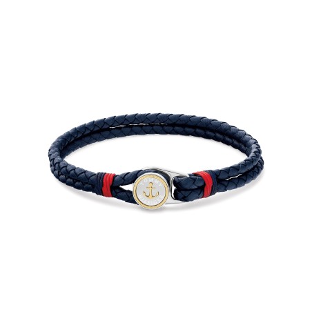 Pulsera de piel trenzada Tommy Hilfiger 2790691