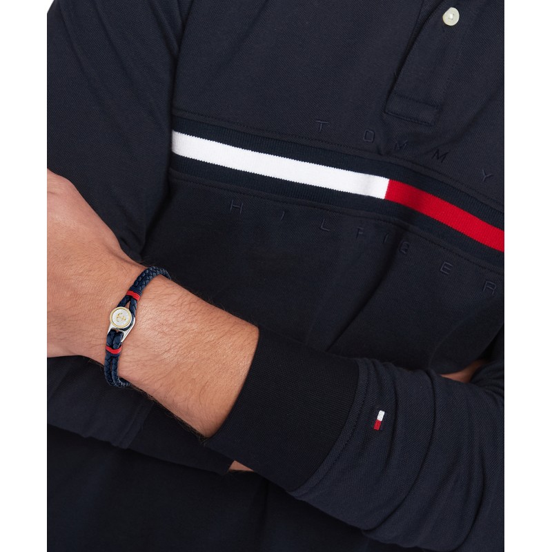 Pulsera de piel trenzada Tommy Hilfiger 2790691