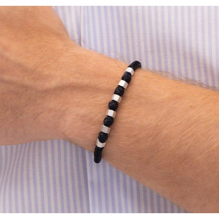 Pulsera para hombre en acero y nylon - Tommy Hilfiger 2790681