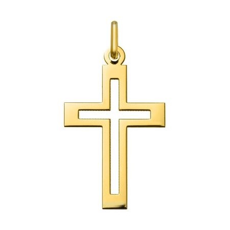 Cruz mediana oro 18 kt - CRAY4010