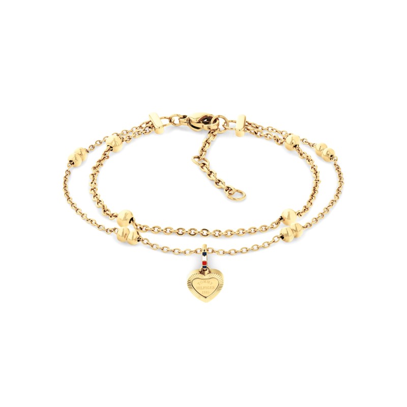 Pulsera doble para mujer Tommy Hilfiger Acero 2781012