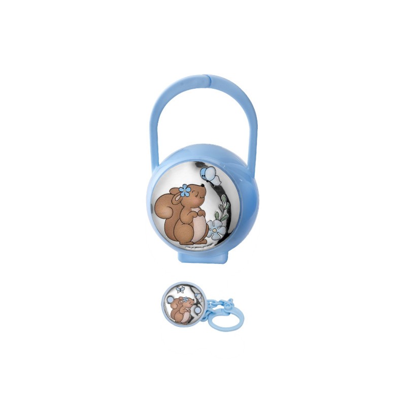 Silver plated pacifier set - AE3232/C