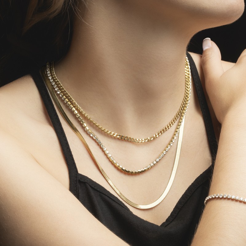 Necklace Lotus silver ls2342/1/2