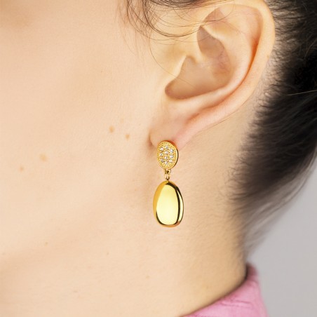 Steel long Earrings Lotus ls2467/4/2