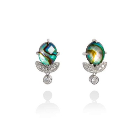 Pendientes plata Marina Garcia