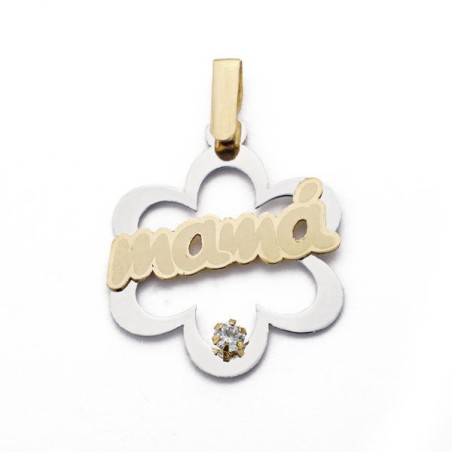 Colgante en oro blanco OMCO-00648