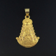Medalla en oro 18 kt de la Virgen del Rocio m-5920n